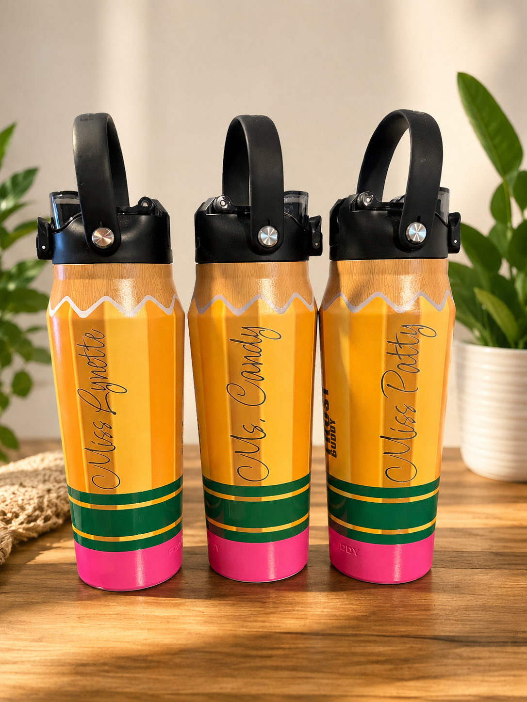 Frost Buddy 24 oz Laser Engraved Pencil Waterbottle