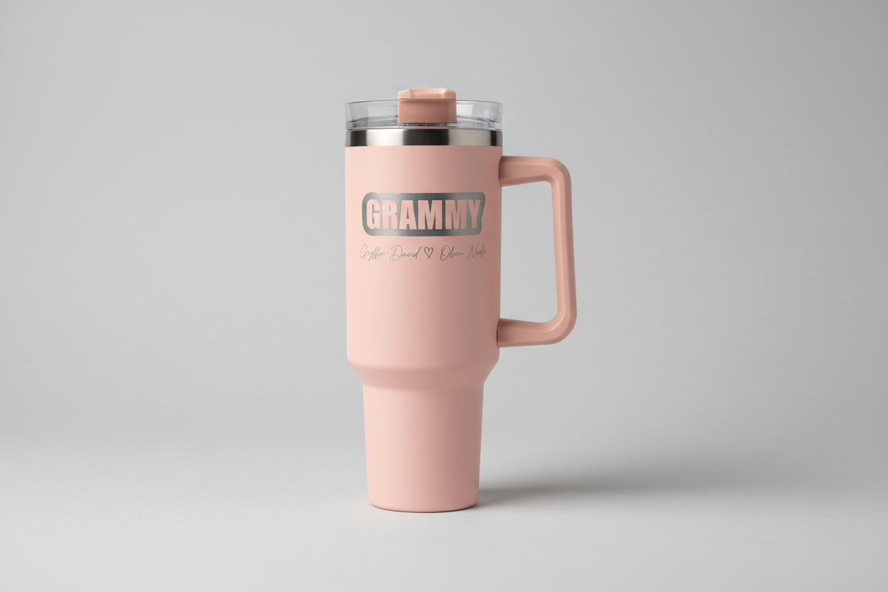 Personalized Mom or Nana Tumbler with Children's Names