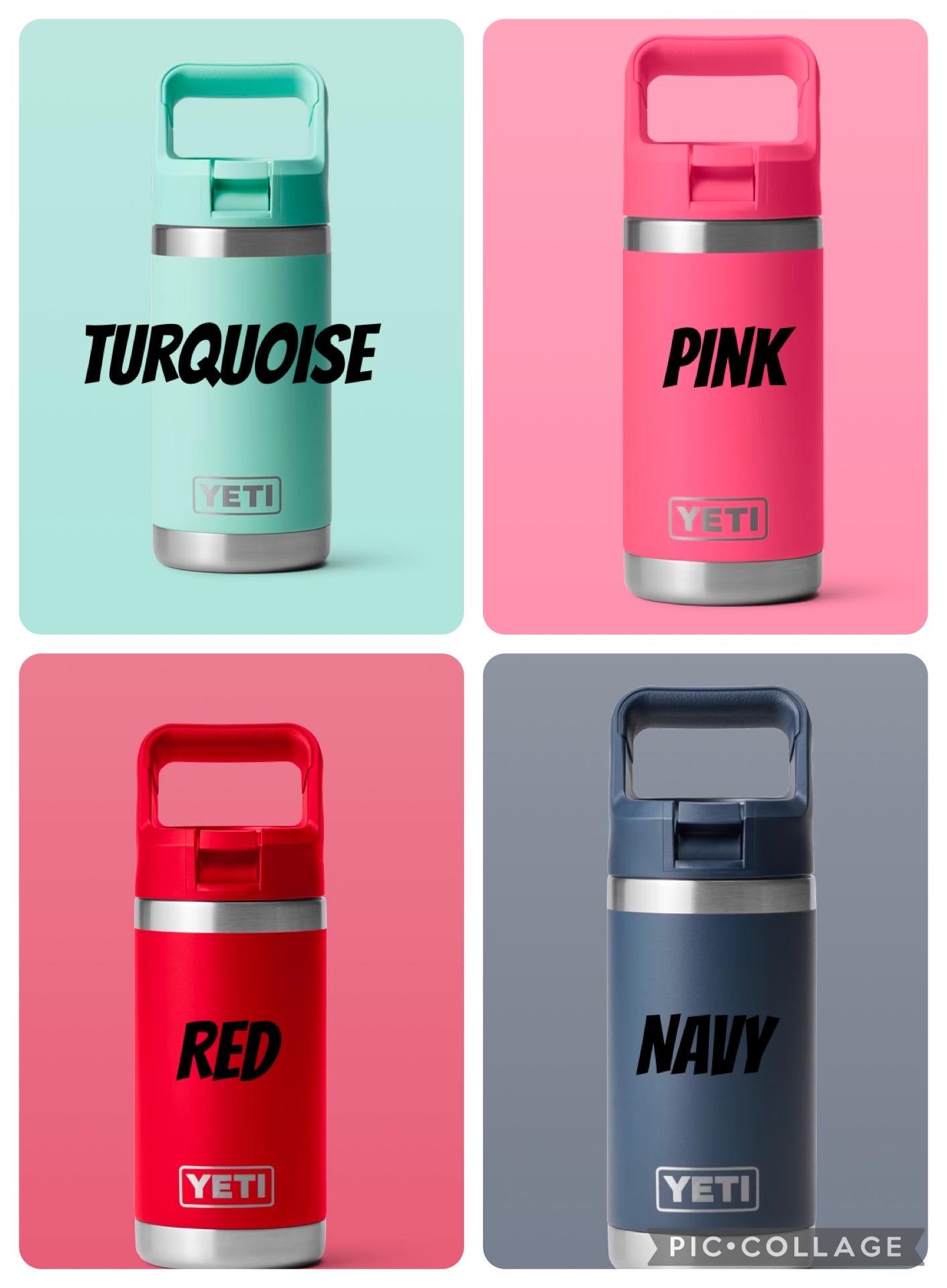 Personalized Kids YETI® Water Bottles – Custom Laser Engraved