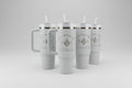 Custom Laser Engraved Wedding Party Tumblers & Water Bottles