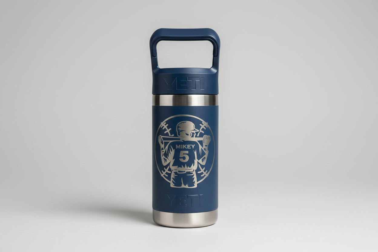 Personalized Kids YETI® Water Bottles – Custom Laser Engraved