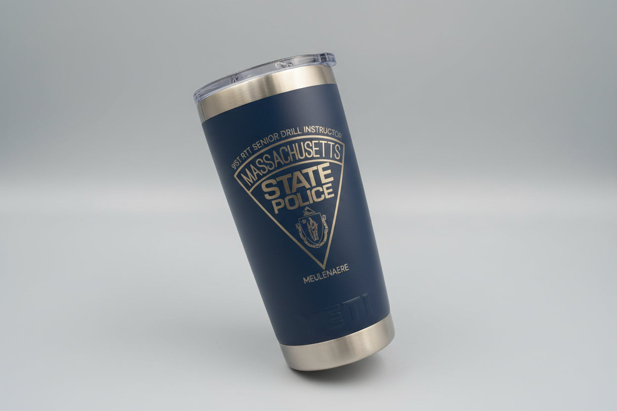 Custom LOGO Laser Engraved 20 oz Stainless Steel Tumblers – Bulk Corporate Orders