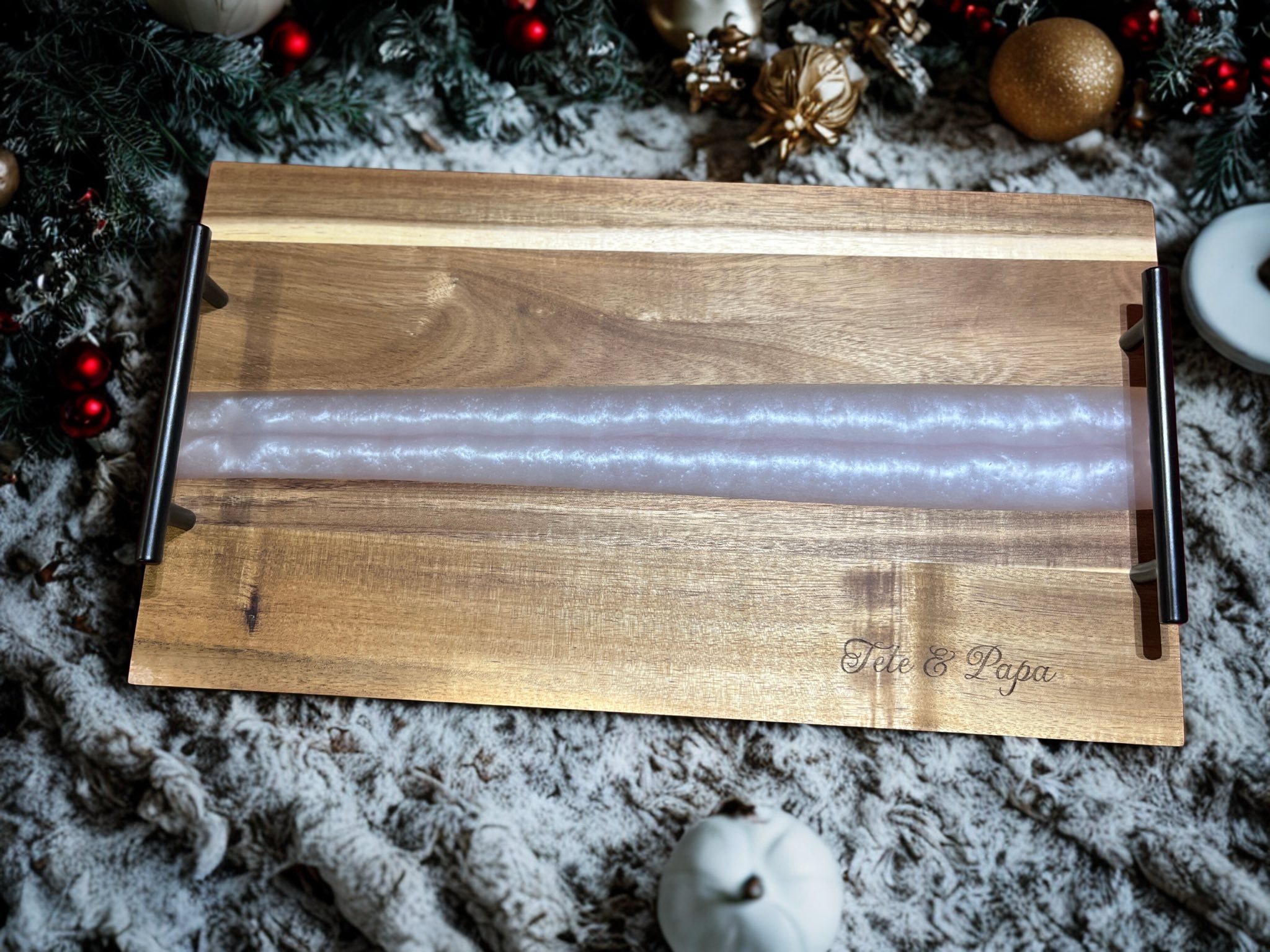 Laser Engraved Serving Tray