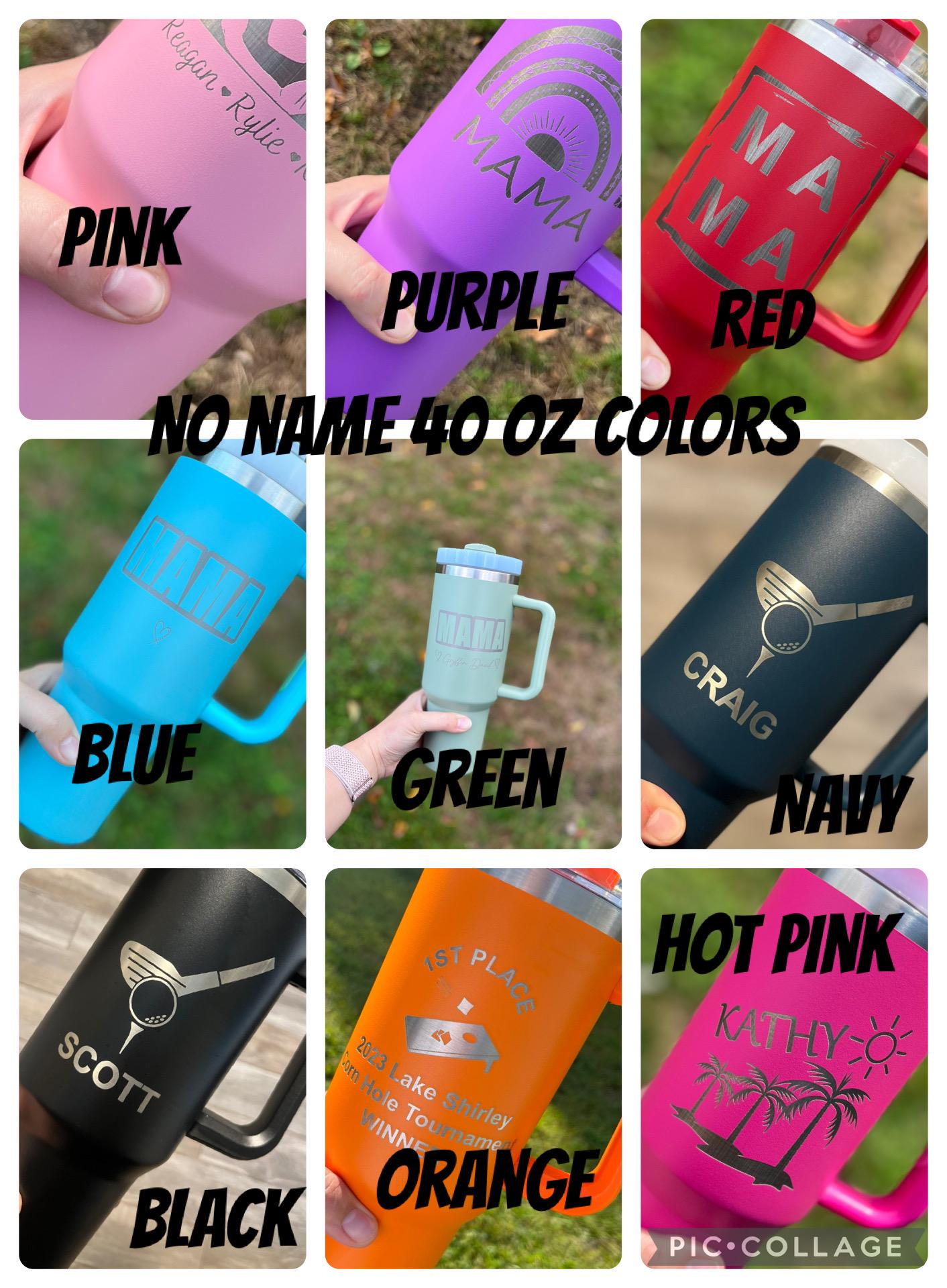 Personalized Stainless Steel Tumbler or Water Bottle – Custom Names & Milestone Years