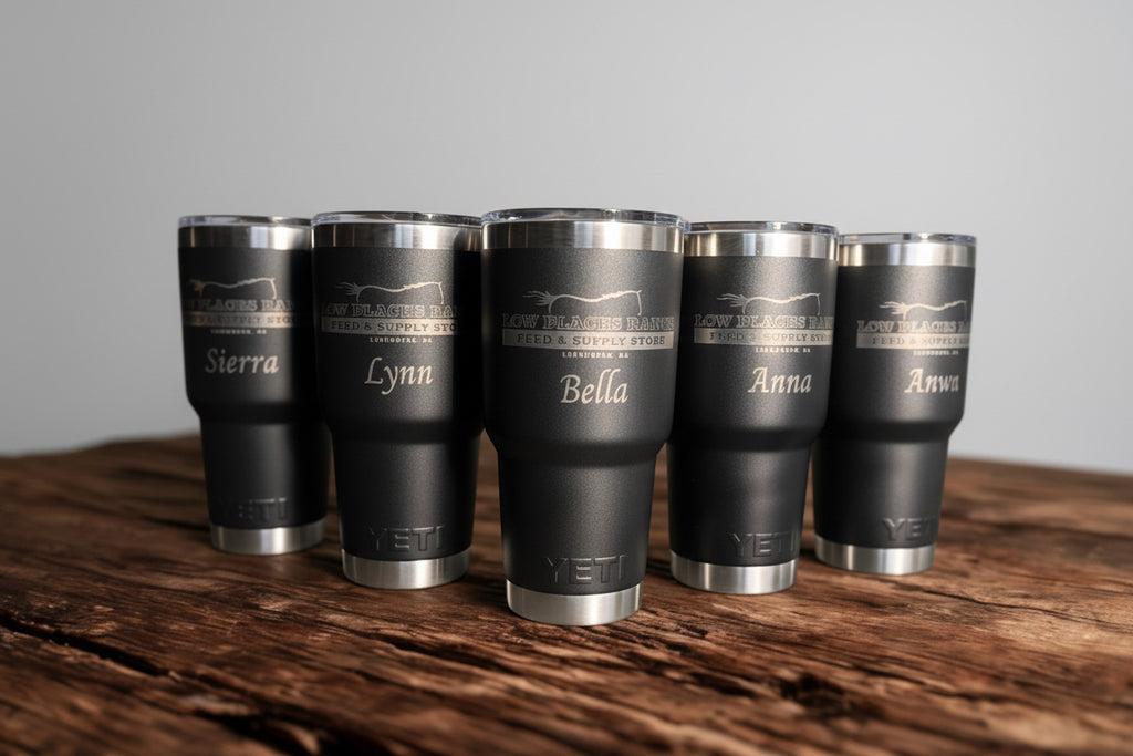 Custom LOGO Laser Engraved 30 oz Stainless Steel Tumblers – Bulk Corporate Orders (Copy)