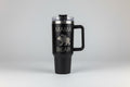 Mama Bear Stainless Steel Tumbler – Laser Engraved Bear & Cub Design