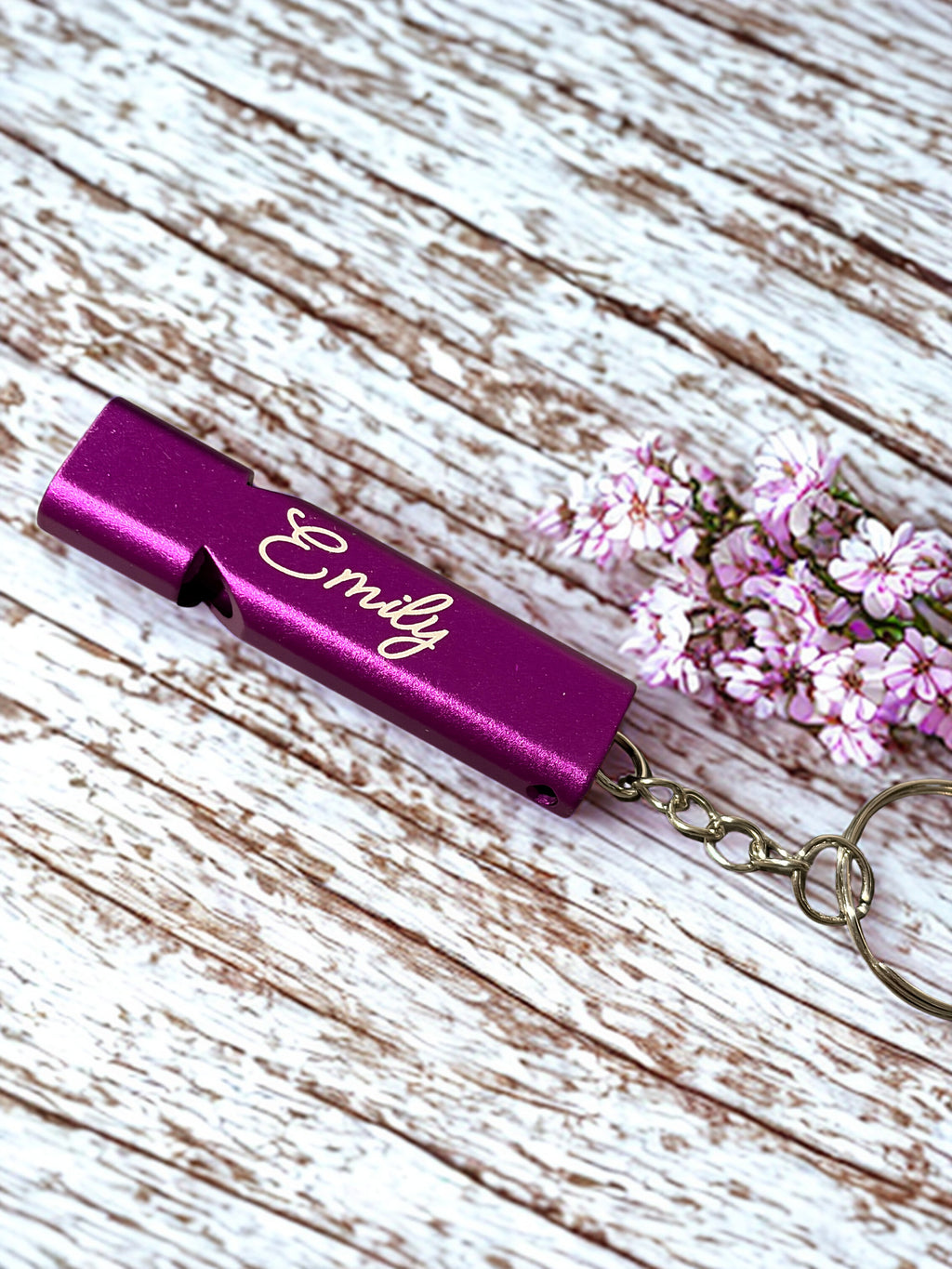 Personalized Safety Keychain Whistle