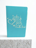 Personalized Leather Doodle Journal for Kids | Custom Laser Engraved Notebook