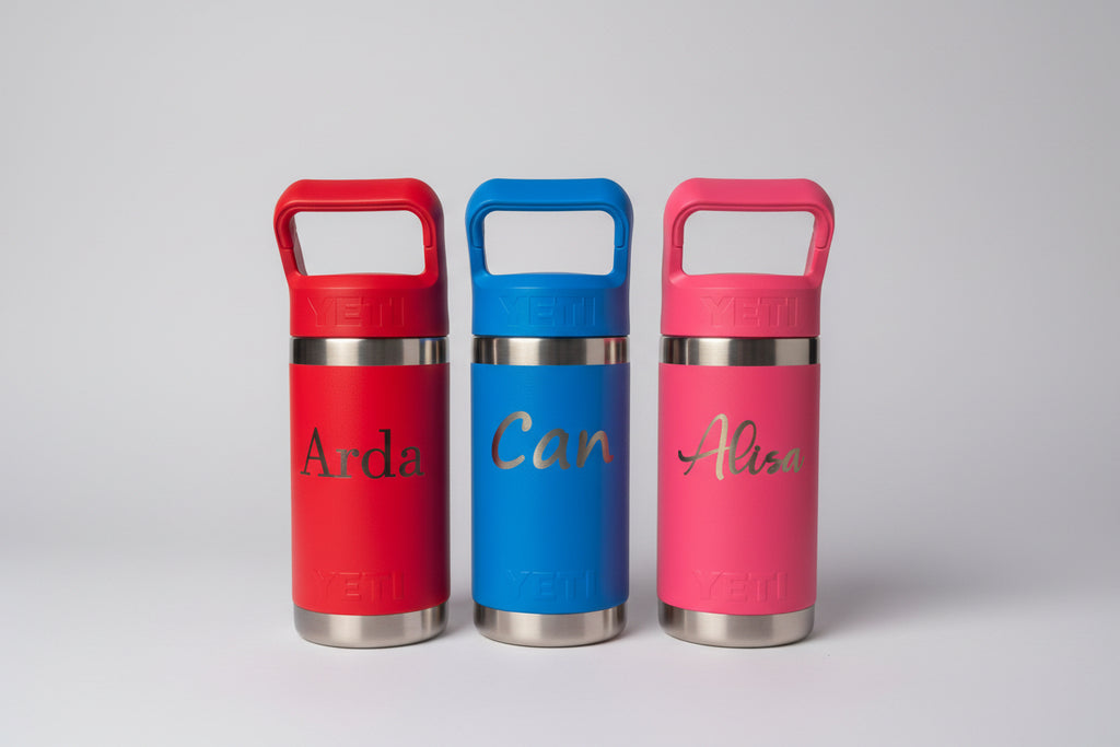 Personalized Kids YETI® Water Bottles – Custom Laser Engraved