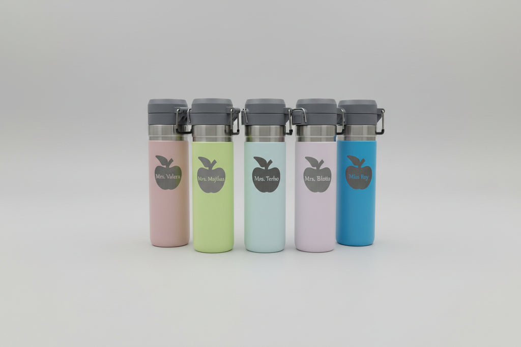 Personalized Teacher Tumbler: Engraved Stainless Steel Gift