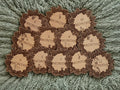 Jungle Animal Wooden Monthly Milestone Set – Baby First Year Photo Props | Laser Engraved | Set of 12